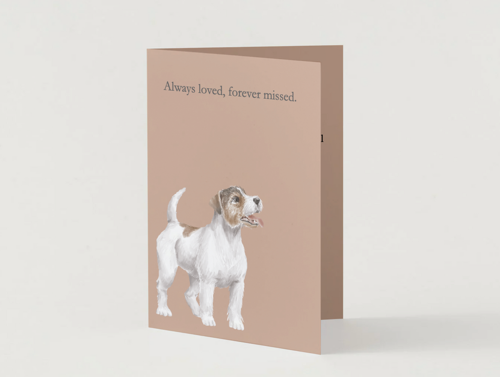 Pet Sympathy Card – Always Loved | Dog Loss Card