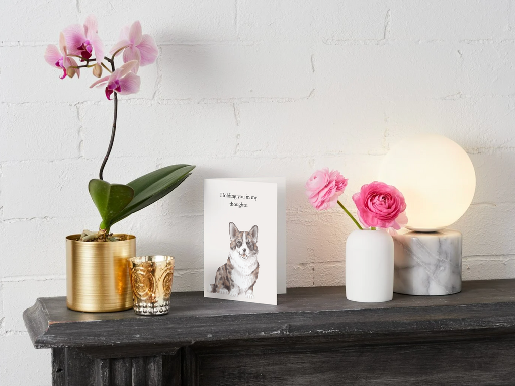 Pet Sympathy Card – Holding You in My Thoughts | Dog Loss Card