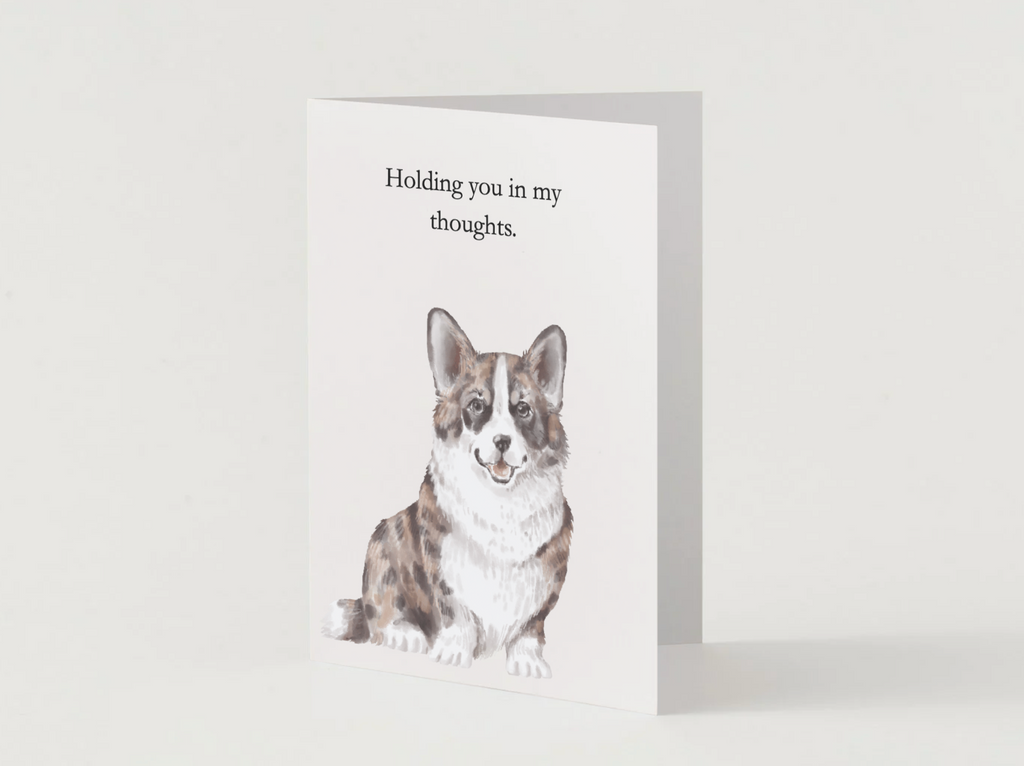 Pet Sympathy Card – Holding You in My Thoughts | Dog Loss Card
