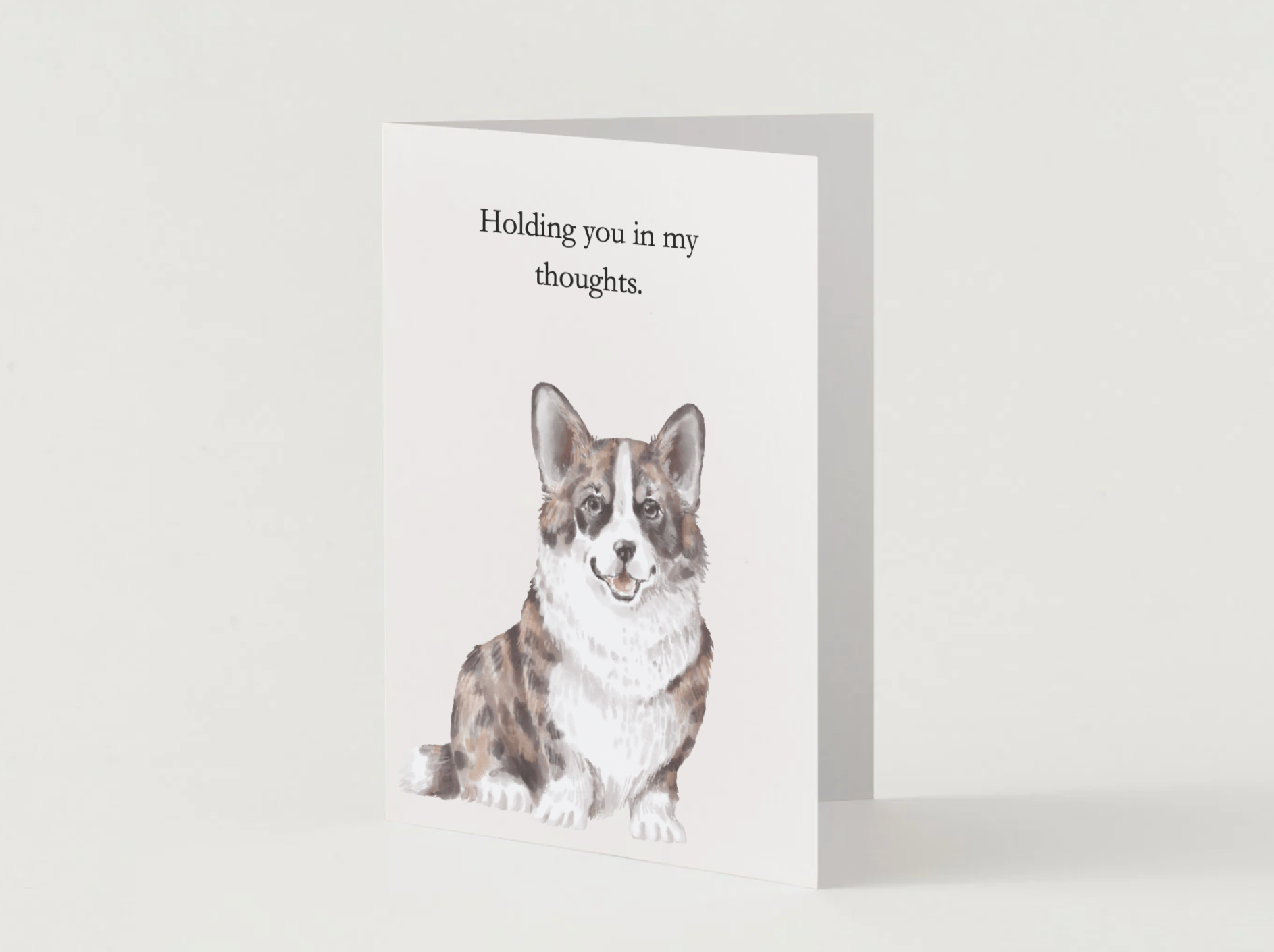Pet Sympathy Card – Holding You in My Thoughts | Dog Loss Card